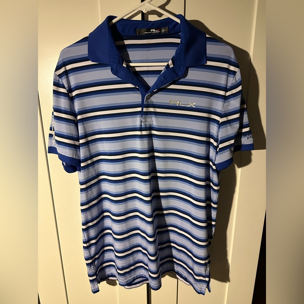 Men’s Ralph Lauren RLX The River Course At Keystone Polo Shirt Size Medium
